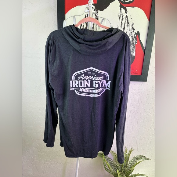 American Iron Gym Sweatshirt size XL EUC - Picture 5 of 6